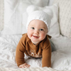 Huggalugs: Snowy White Beanie -