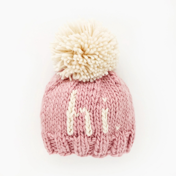 Huggalugs: Hi Rosy Knit Beanie -