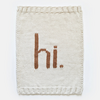 Huggalugs: Hi Knit Blanket -