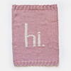 Huggalugs: Hi Knit Blanket -