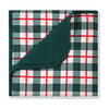 Kyte Clothing Kyte: Baby Blanket - 33"x33" - Holiday Plaid