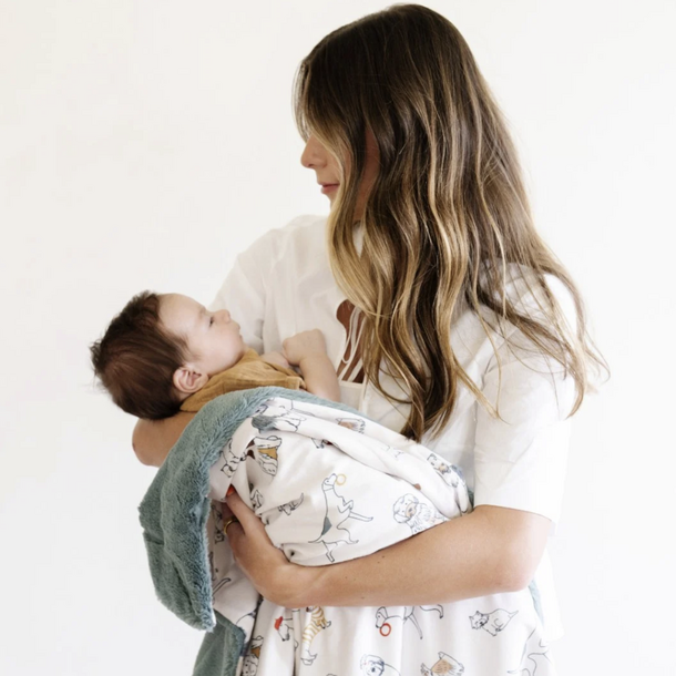 Saranoni Saranoni: Minky Lush Receiving Blanket (30"x40") -