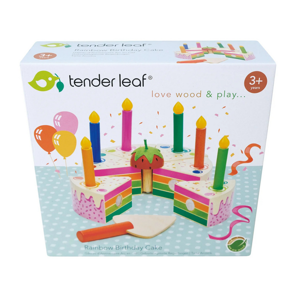 Tender Leaf Toys Tender Leaf: Rainbow Birthday Cake