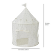 3Sprouts 3 Sprouts: Recycled Fabric Play Tent -