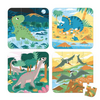 Janod Janod: Dinosaur Puzzle - 4 Puzzle Set