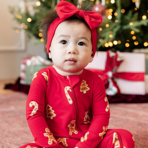 Kyte Clothing Kyte: Zippered Romper - Gingerbread