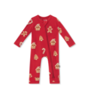 Kyte Clothing Kyte: Zippered Romper - Gingerbread