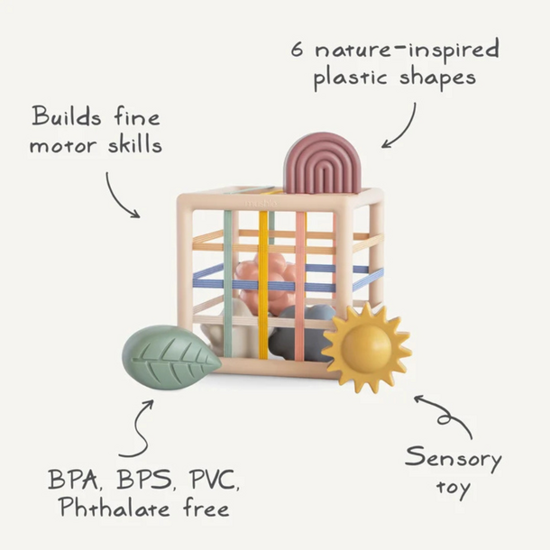 Mushie Mushie: Elastic Shape Sorter