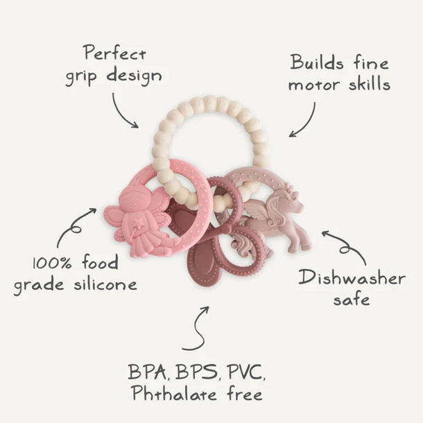 Mushie Mushie: Fairy Teething Ring