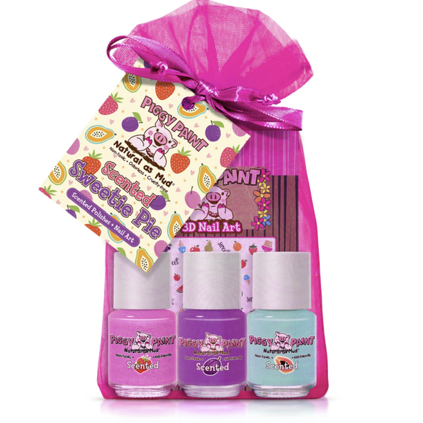 Piggy Paint Piggy Paint Nail Polish: Gift Set - Scented Sweetie Pie