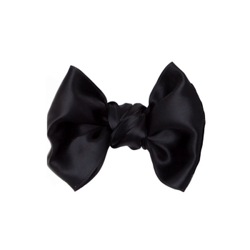 Baby Bling Bows Baby Bling Bows: Satin Fab Clip - Black
