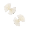 Baby Bling Bows Baby Bling Bows: 2 Pack Tulle Baby Fab Clips - Princess Ivory
