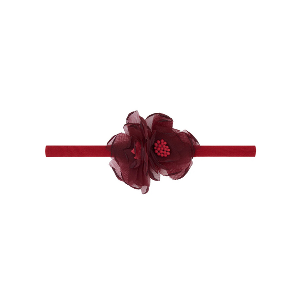 Baby Bling Bows Baby Bling Bows: Mini Magnolia Skinny - Ruby
