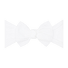 Baby Bling Bows Baby Bling Bows: Classic Knot - White