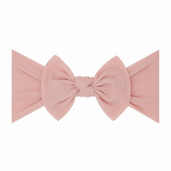 Baby Bling Bows Baby Bling Bows: Classic Knot - Antique Pink