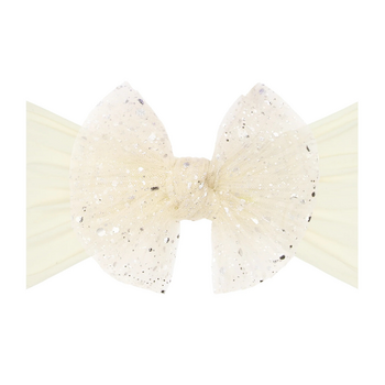 Baby Bling Bows Babybling Headband: Knot - Princess Ivory