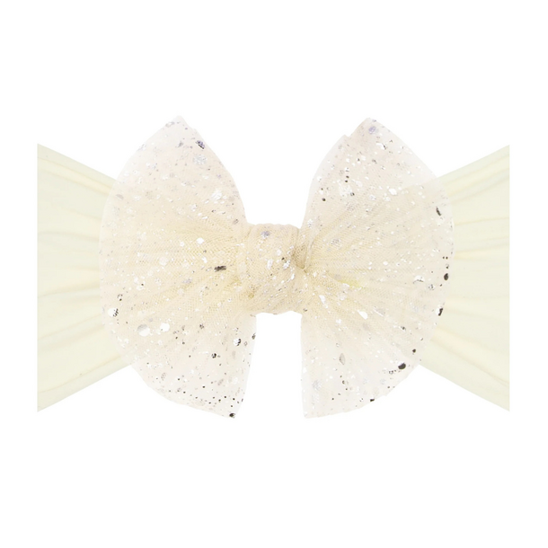 Baby Bling Bows Babybling Headband: Knot - Princess Ivory