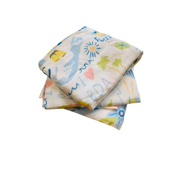 Bermuda Deluxe Bamboo Swaddle Blanket
