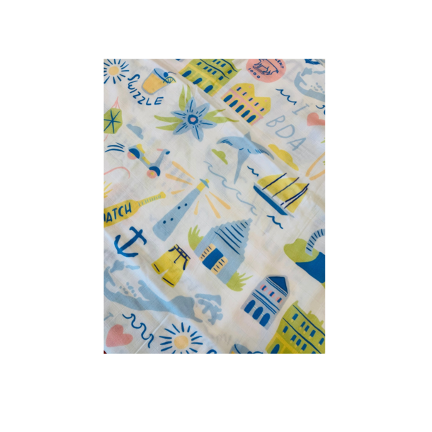 Bermuda Deluxe Bamboo Swaddle Blanket