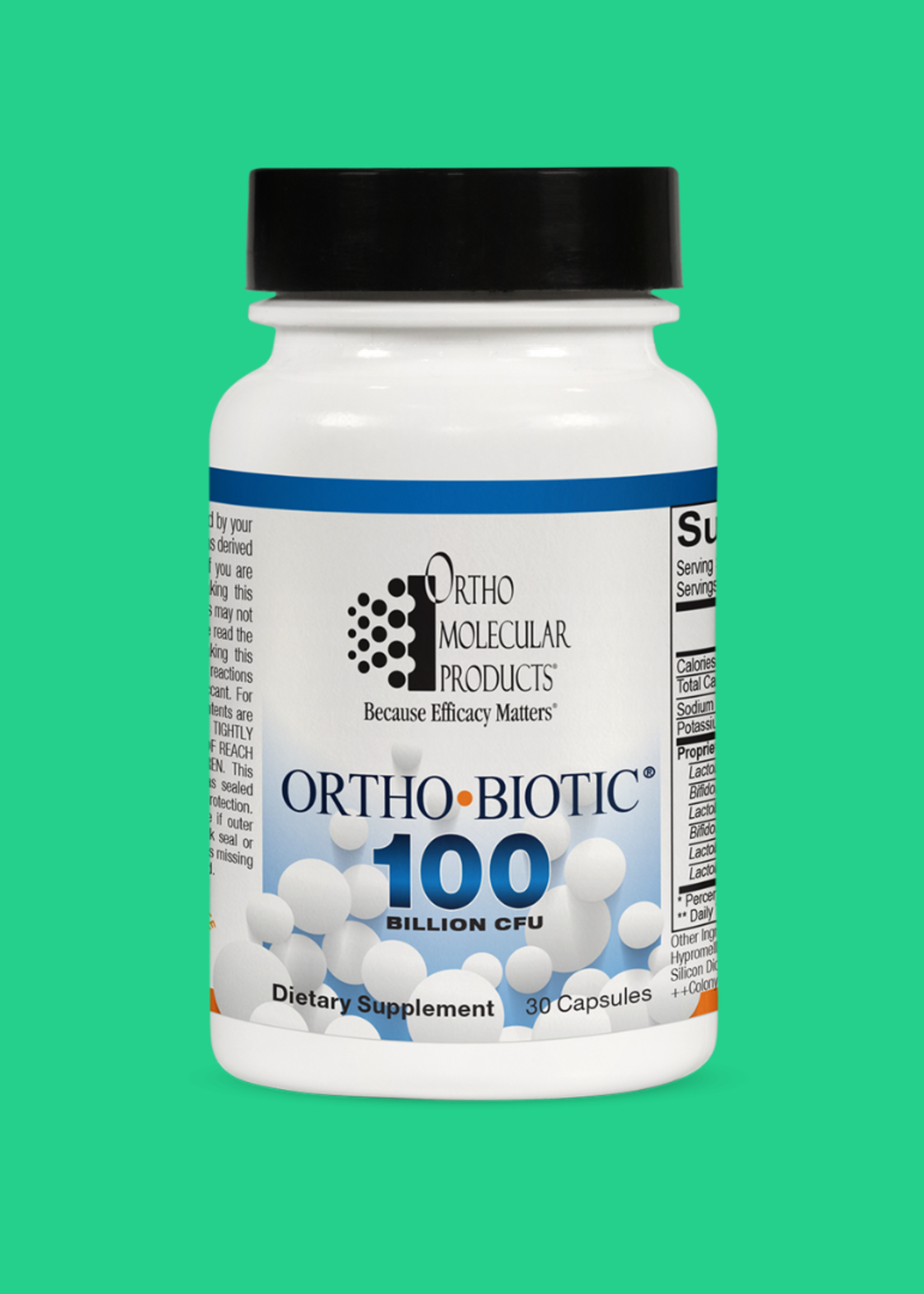 Ortho Molecular Products Ortho Biotic 100 60 Capsules