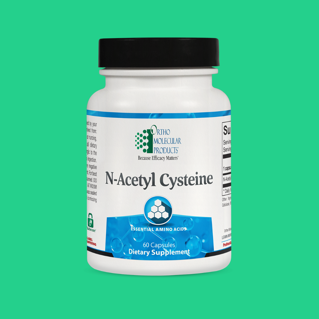 Orhto Molecular Products NAcetyl Cysteine 60 Capsules Lone Star