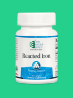 Ortho Molecular Products Reacted Iron 60 Capsules
