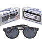 Keyhole Style Sunglasses - Black Ops Black