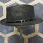 Simple Western Style Ladies Hat - Black