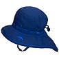 Quick - Dry Hat with Neck Shade - Navy Blue