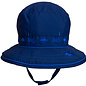 Quick - Dry Hat with Neck Shade - Navy Blue