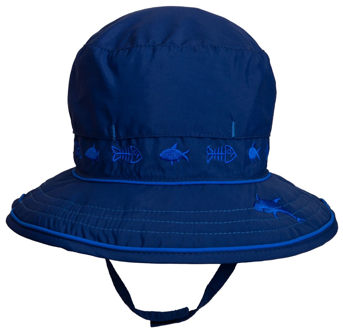 Quick - Dry Hat with Neck Shade - Navy Blue
