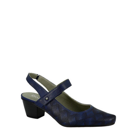 Navy Sling-Back Mary Jane