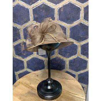 Ladies Small Taupe Hat