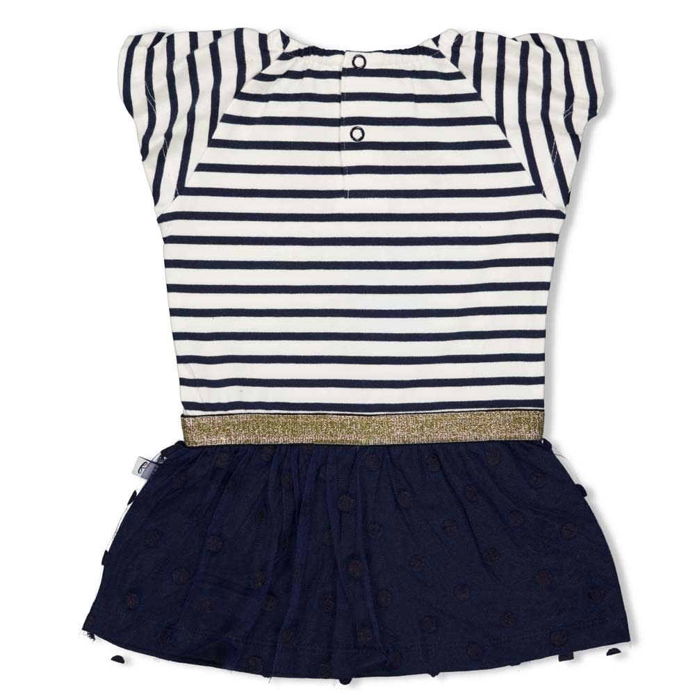 Stripe & Print Dress - Sweet Gelato