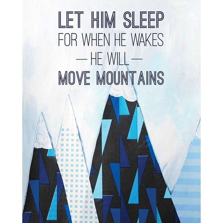 Let Him Sleep Mini Card