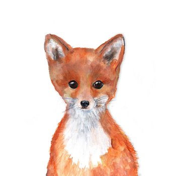 Fox Pup Mini Card