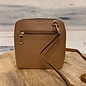 Small Structured Cross-Body Bag - Camel