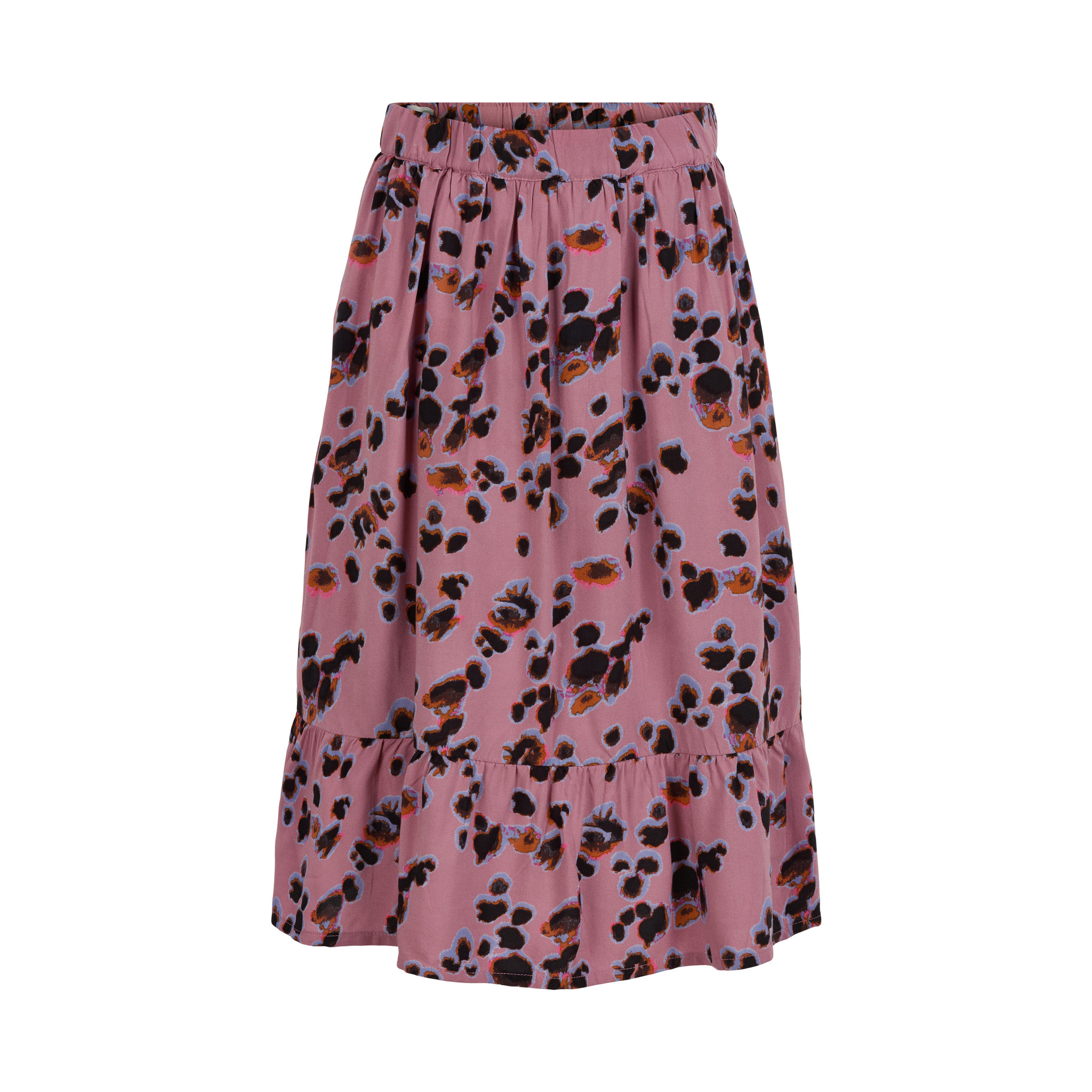 Pastel Leopard Print Skirt