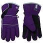 Waterproof Gloves with Velcro - Imperial Purple