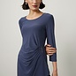 Medium Blue Top with Side Detail