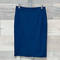 Longer Length - 60cm - Lined Jersey Skirt - Petrol