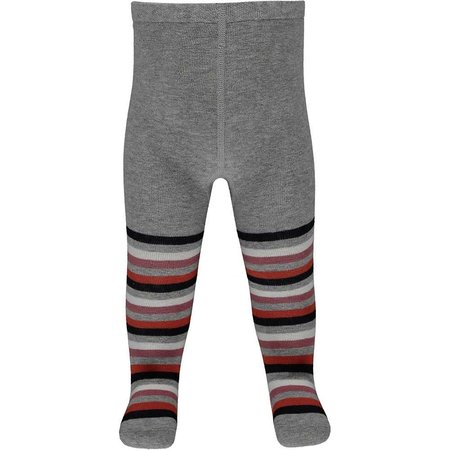 Grey Kids Striped Tights Style# 1271