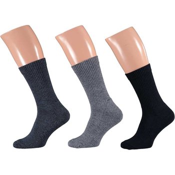 Mens Cotton Rich Socks - Navy Multi