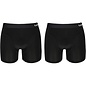 Mens Bamboo Basic Boxers - Black - 2 Pack