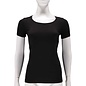 Ladies Bamboo Layering Tee - Black - 2 Pack