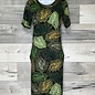Jungle Print Jersey Dress