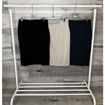 Basic Jersey Skirt - 60cm - BLACK