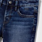 Soft Denim Shorts - Washed Blue