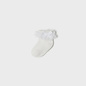 Ruffle Socks - White