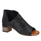 Gia Black Leather Shoe